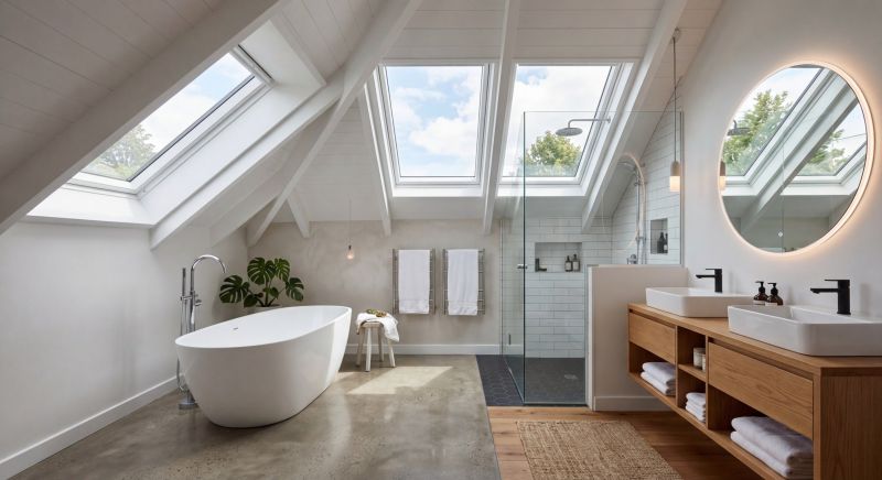 Attic Bathroom Remodeling in Fayette County, GA