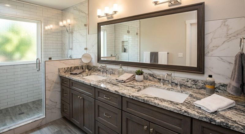 Granite Shower Installation in Fayette County, GA