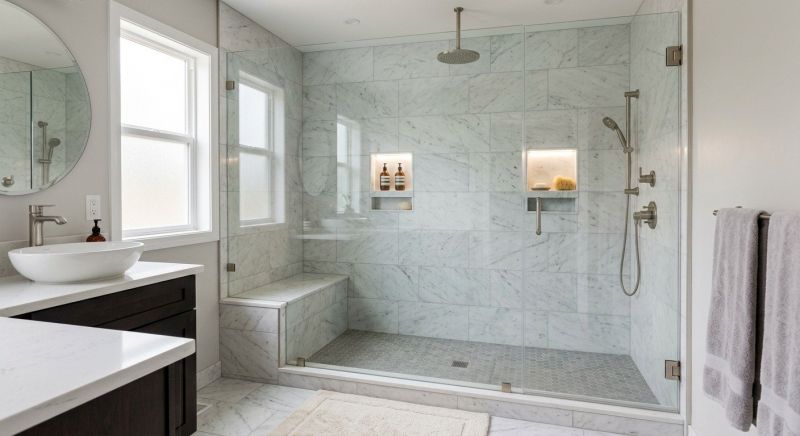 Granite Shower Installation in Fayette County, GA