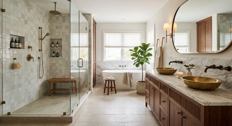 Luxury Bathroom Installation in Fayette County, GA