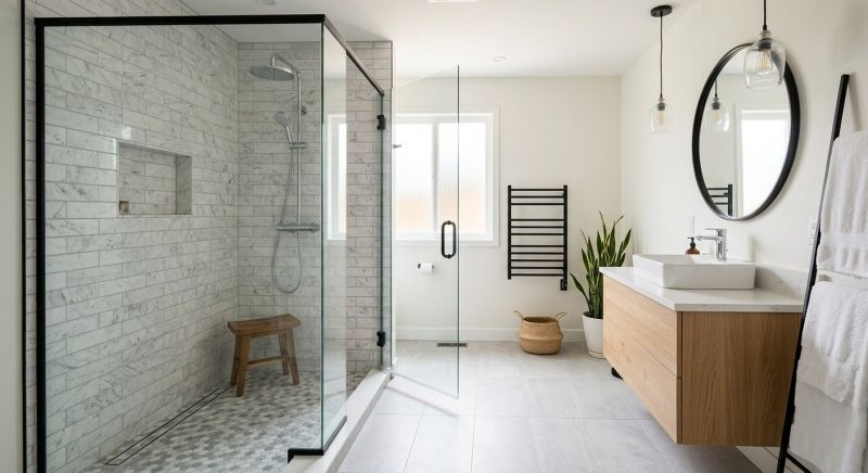 Tub To Shower Conversion in Coweta County, GA